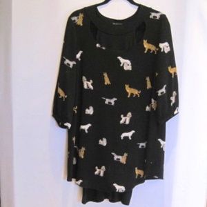 MYCO ANNA  Layered Tunic Top